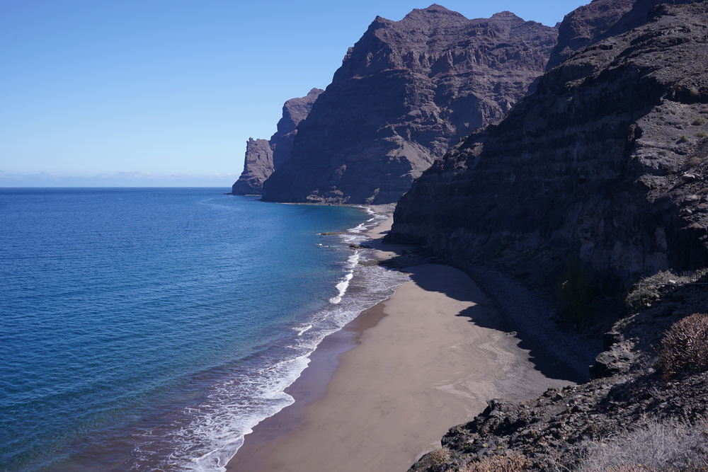 güigüi beach view from above